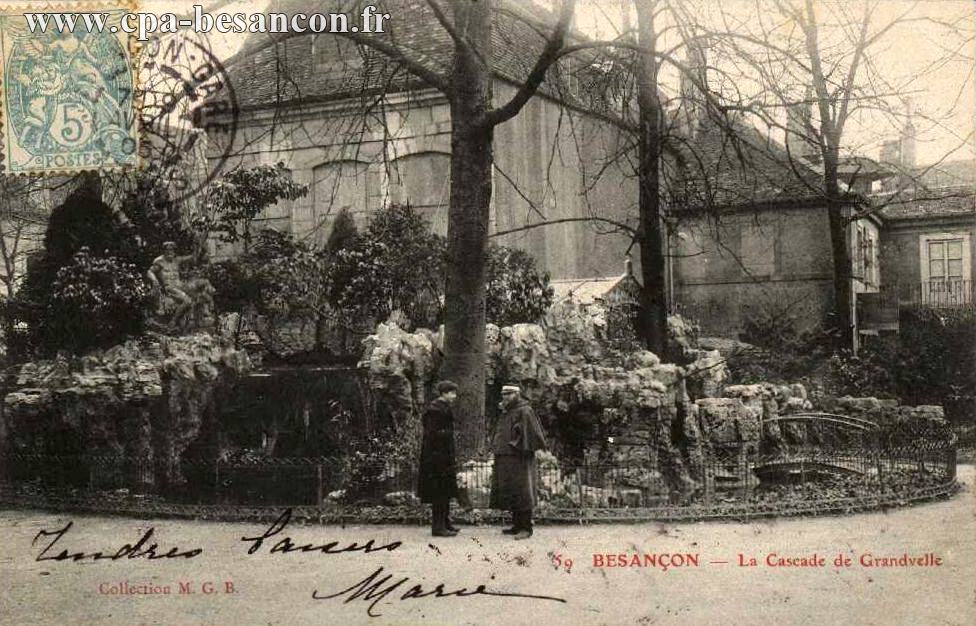 59 BESANÇON - La Cascade de Granvelle